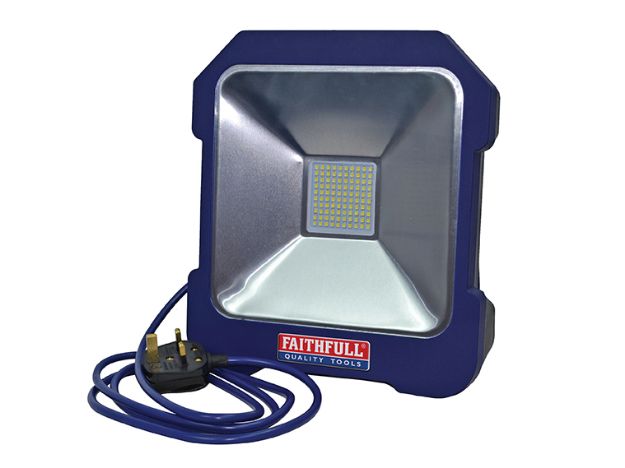 Picture of XM Faithfull SMD LED Task Light with Power Take-Off - 240v
