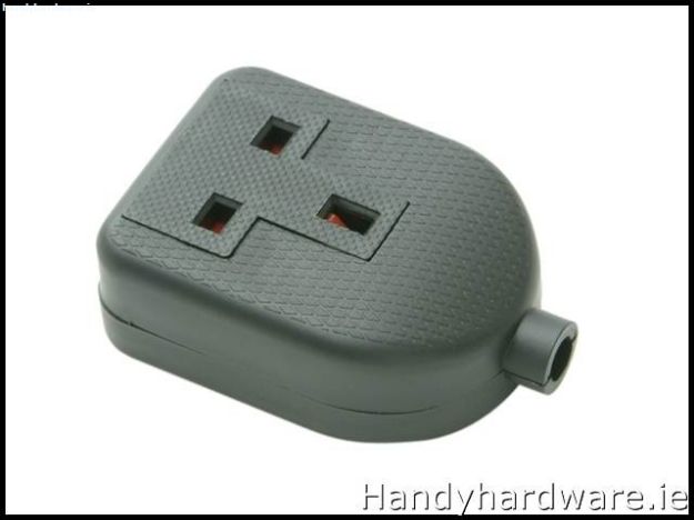 Picture of 13A  1GANG RUBBER EXTENSION SOCKET