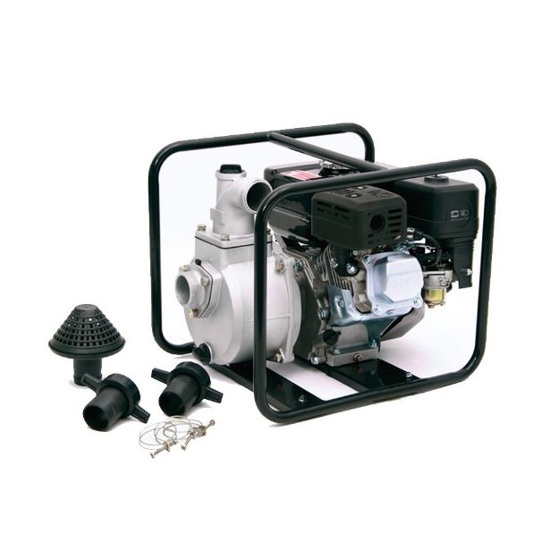 Picture of SIP PETROL 2" WATER PUMP (03924) 5.5HP 26M PUMPING HEAD 600L/M MAX SUCTION 8M OUTLET DIA 2"