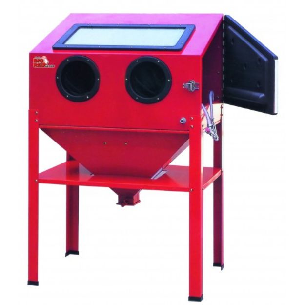 Picture of TRG4222 STEEL BLAST CABINET 860x560x139mm 48Kg