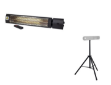 Picture of SIP 09586P Universal Halogen Heater c/w Remote Control & Heater Stand 