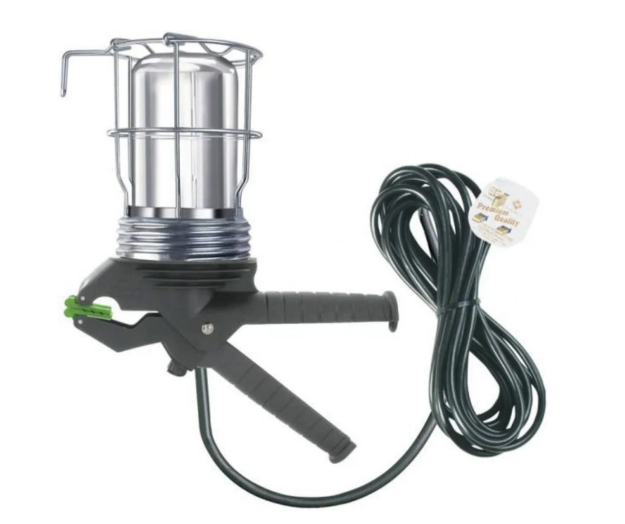 Picture of BRENNENSTUHL GRIPLIGHT 60W 240VOLT 13A INSPECTION LAMP 5M CABLE WIRE BASKET BAYONET HOLDER 1176113