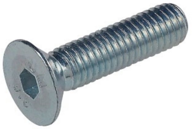 Picture of M5X40MM 10.9 H/T COUNTERSUNK ALLEN SCREWS