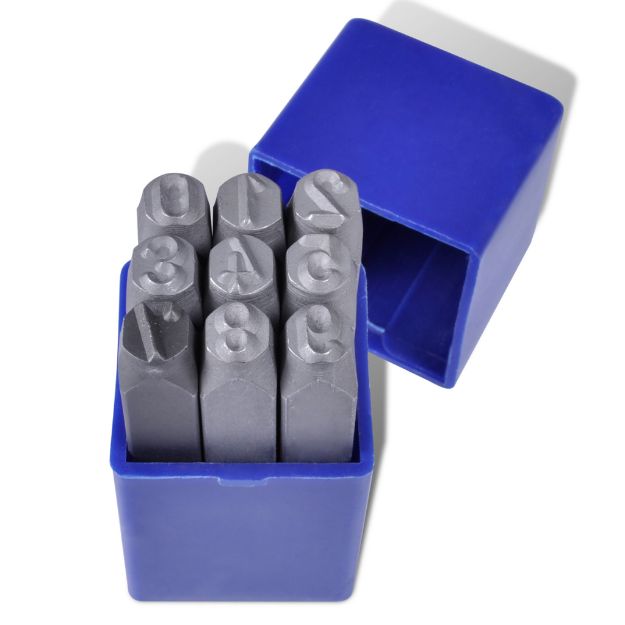 Picture of GROZ SET 3MM NUMBER PUNCHES (9PC) NP/3
