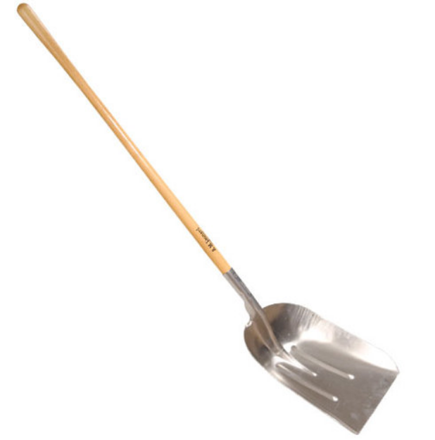 Picture of FALCOM ALUMINIUM GRAIN SHOVEL W/ 48'' ASH HANDLE 