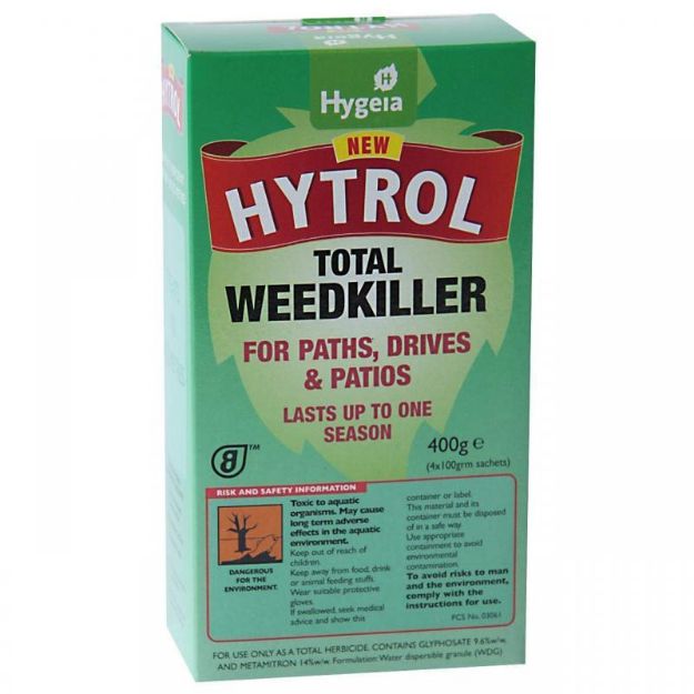 Picture of TOTAL WEEDKILLER 400g FOR PATHS DRIVES & PATIOS (4x100g SACHETS)
