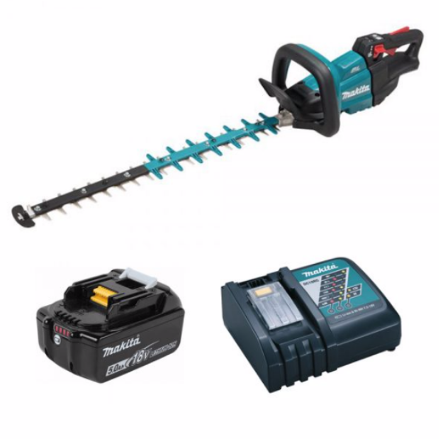 Picture of Makita DUH601RT 18v 24'' 600mm Hedgetrimmer C/W 1 x 5.0Ah Li-ion Battery & Charger