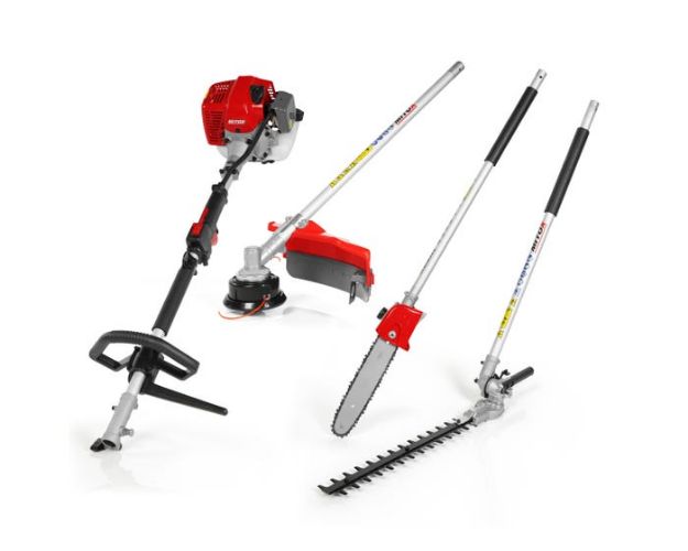 Picture of Mitox 26MT-SP 4in1 Petrol MultiTool C/W grass trimmer, brush cutter, hedge trimmer & pole pruner attachments,  1HP, 25.4cc   ** 1 YEAR DOMESTIC WARRANTY**