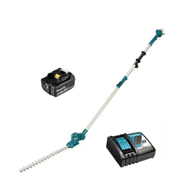 Picture of Makita DUN461WRT 18v 18'' Pole Hedgetrimmer Length 1.8-2.5mtr, 3600spm, 3.3kg C/W 1 x 5.0Ah Li-ion Battery & Charger 
