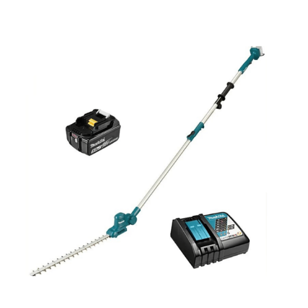 Picture of Makita DUN461WRT 18v 18'' Pole Hedgetrimmer Length 1.8-2.5mtr, 3600spm, 3.3kg C/W 1 x 5.0Ah Li-ion Battery & Charger