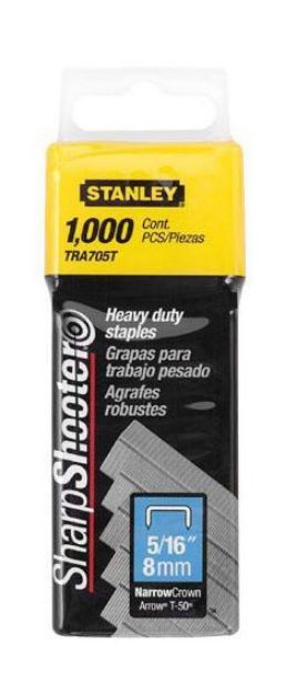 Picture of STANLEY TRA705T H/D 8mm STAPLES 1000pc