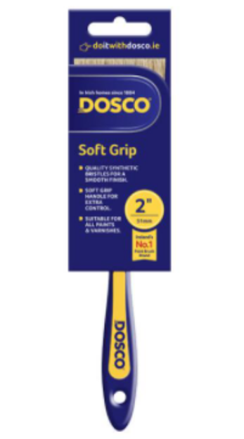 Picture of DOSCO 2 1/2" SOFT GRIP PAINT BRUSH 19006