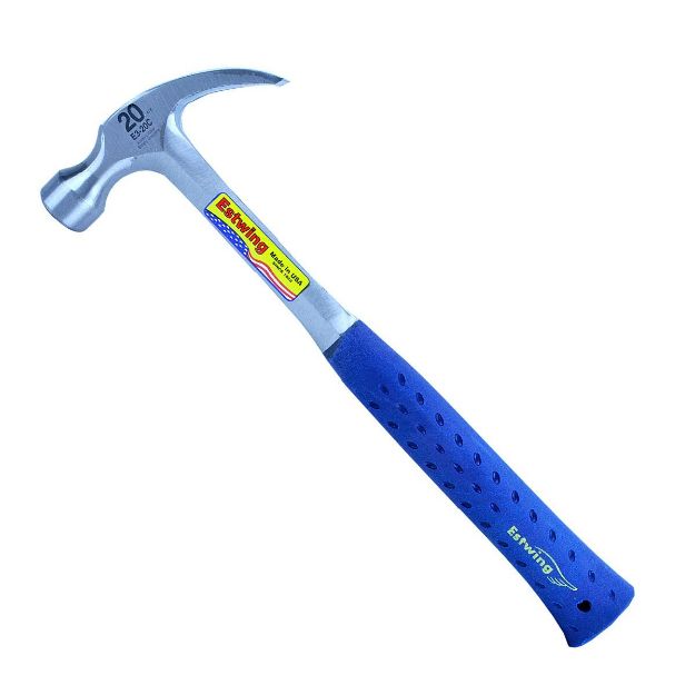 Picture of ESTWING E3-20C 20OZ CLAW HAMMER WITH VINYL GRIP HANDLE