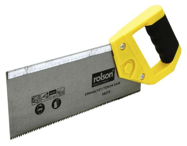 Picture of ROLSON 58375 250mm 10'' TENON SAW RIGID BACK, HARD POINT TEETH