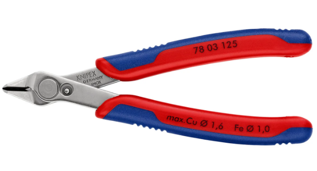 Picture of Knipex Side Cutter Electronic Super Snips 125mm 78 03 125