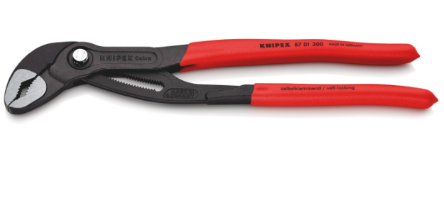 Picture of Knipex Water Pump Pliers Cobra 300mm Plastic Handle 87 01 300