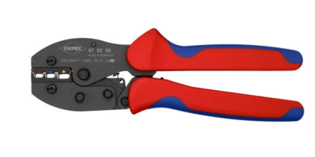 Picture of Knipex Crimp Lever Pliers with 2 component handle 97 52 36