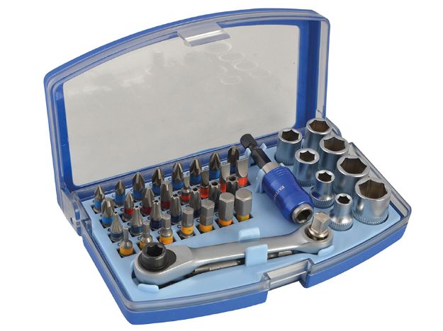 Picture of XM FAITHFULL 42pc SCREWDRIVER BIT & SOCKET SET