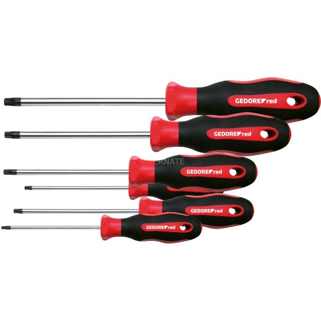 Picture of GEDORE RED R38402006 6pc T10-40 TORX SCREWDRIVER SET