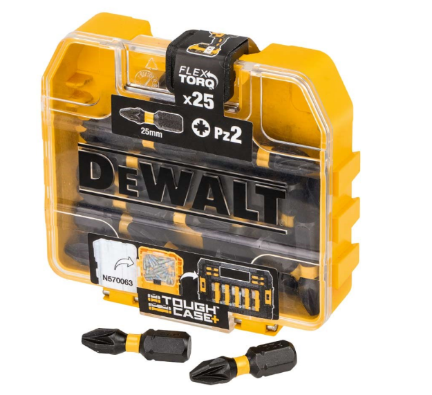 Picture of Dewalt DT70556T 25pc PZ2 25mm Impact Torsion Bit