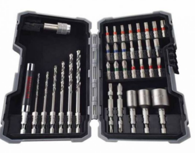 Picture of Bosch 35pc PRO Mixed Set Metal & Screwdriver Bits 2607017328