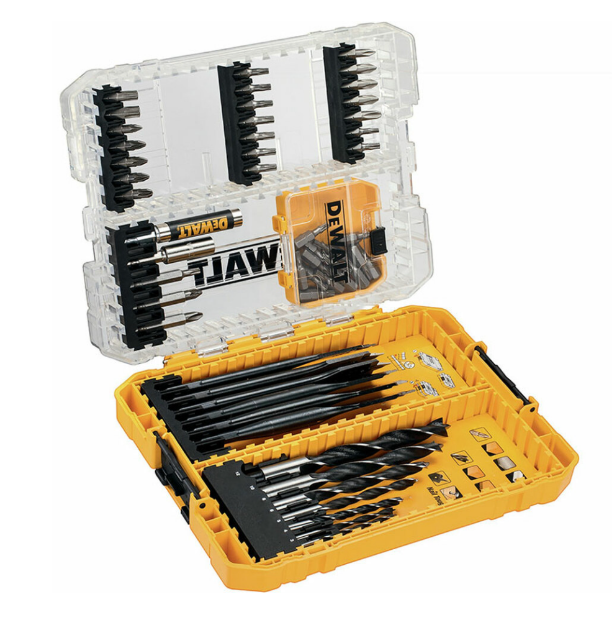 Picture of Dewalt DT70758 57pc Screwdriving and Wood Drill Bit Set In Case
