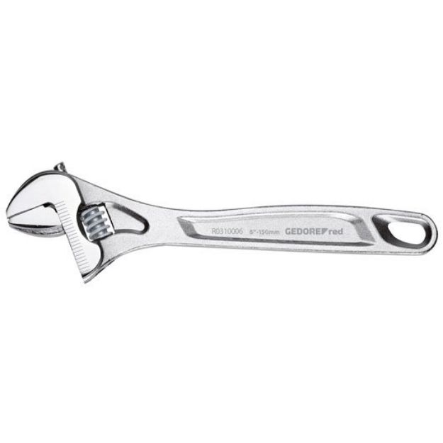 Picture of GEDODE RED R03100006 6'' ADJUSTABLE WRENCH/SPANNER