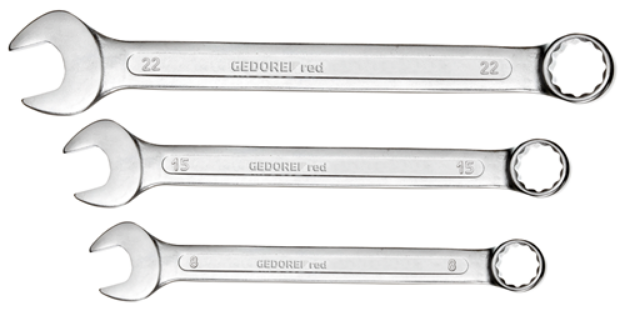 Picture of GEDORE 3300988 COMBINATION SPANNER SET 8-19MM 8PC