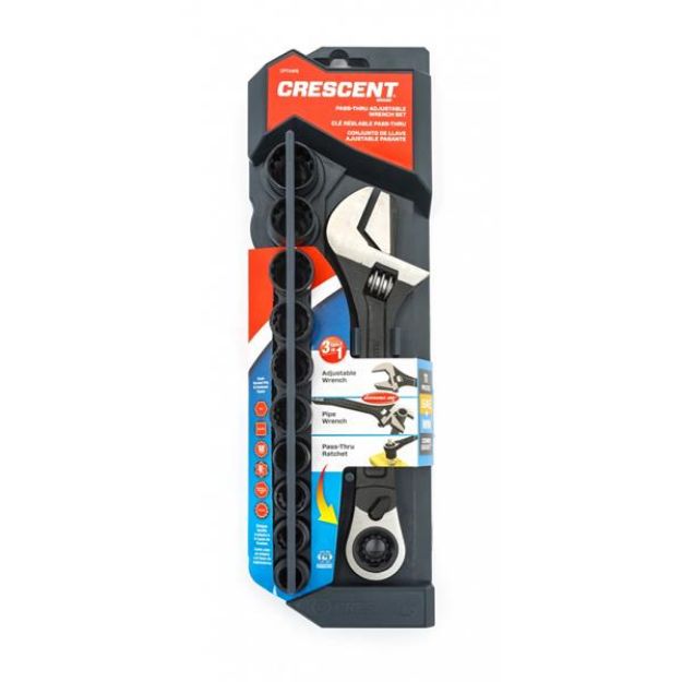 Picture of CRESCENT 11PC PASS THROUGH ADJ WRENCH SET