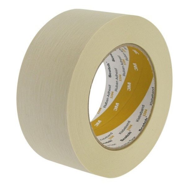 Picture of ROLL 2'' S/D MASKING TAPE LOW TAC (Use 36 if box is required - Price is for Single roll)