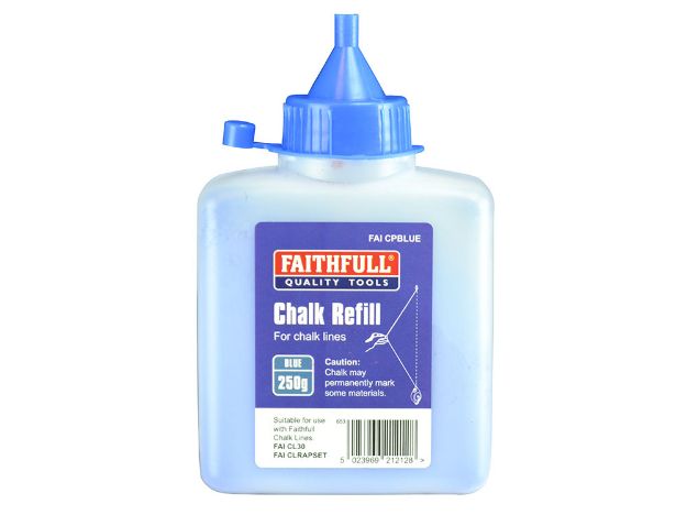 Picture of FAITHFULL 250G BLUE CHALK DUST