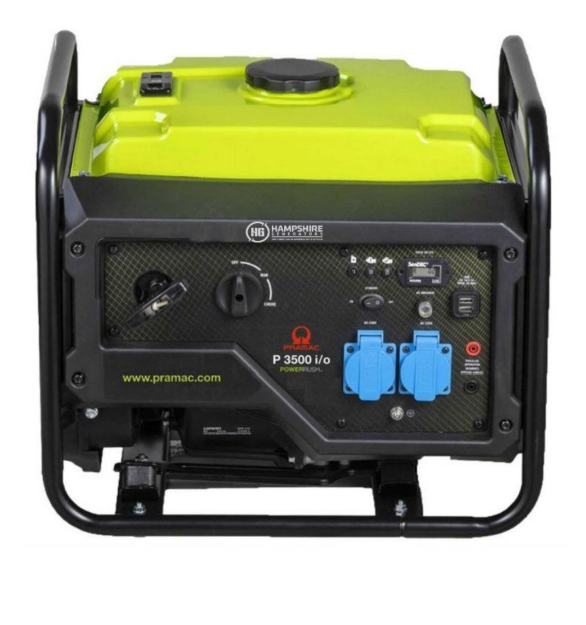 Picture of PRAMAC P3500I/0 230v Petrol Portable Inverter Generator 9L Tank 3.3Kw Max Power