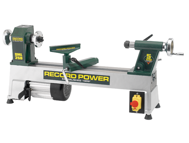 Picture of RECORD DML250 CAST IRON 5 SPEED 10" MINI LATHE 