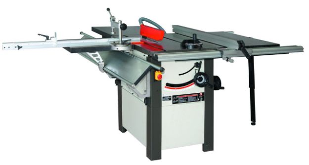 Picture of FALCOM 12'' 3000W SLIDING TABLE SAW 230VOLT W/ REAR & SIDE EXTENSIONS 