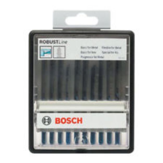 Picture of Bosch JSB 10pk Wood Expert Jigsaw Blades 2 607 010 540