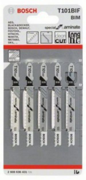 Picture of Bosch T101BIF 5pk Jigsaw Blades