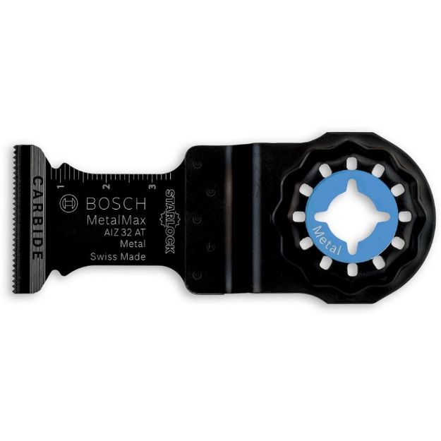 Picture of Bosch PAIZ 32 AT Carbide Metal Starlock Multitool Blade 2 608 664 495 **single blade**