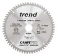 Picture of Trend CSB-AP21664 216x30mm 64T TCT Blade For Aluminium & Plastic