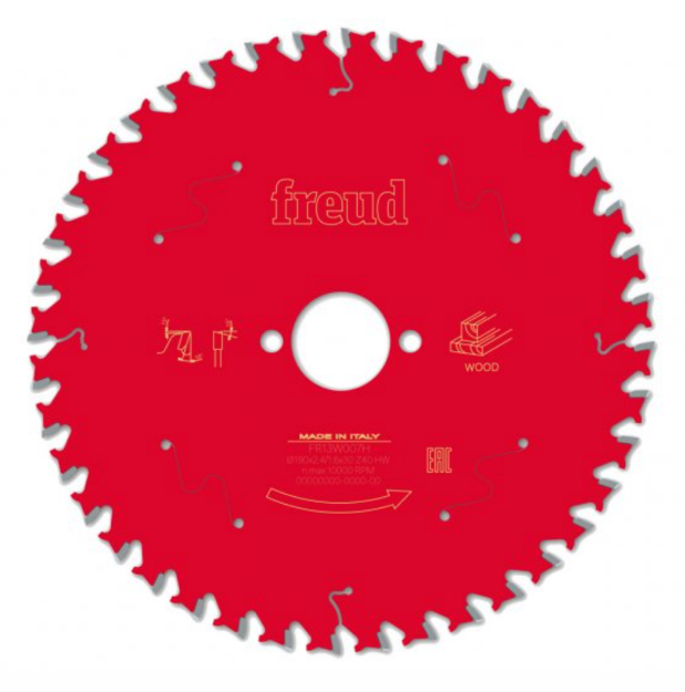 Picture of Freud F03FS09718 190mm x 30mm x 40T Wood Circular Saw Blade