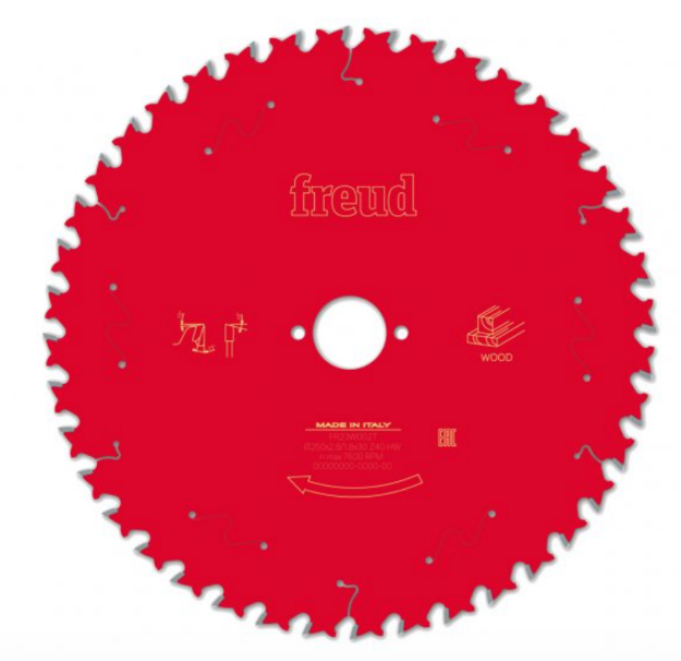 Picture of Freud F03FS09775 250mm x 30mm x 40T Wood Table Saw Blade