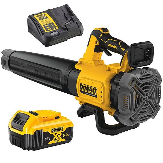 Picture of Dewalt DCMBL562P1 18V XR Brushless Axial Blower 200km/h 3.6kg C/W 1 x 5.0Ah Li-ion Battery & Charger