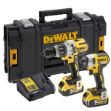 Picture of DEWALT DCK276P2 2pc 18V XR BRUSHLESS COMBO KIT INCLUDES DCD996 COMBI DRILL 3 SPEED & DCF887 IMPACT DRIVER 3 SPEED c/w DS150 box,