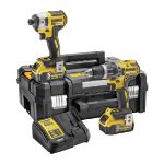 Picture of DeWalt DCK266P2T 18v Brushless 5.0Ah Impact Driver & Hammer Drill Twinpack