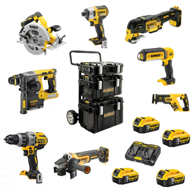 Picture of Dewalt DCK853P4 8pc 18V XR Brushless Combo Kit