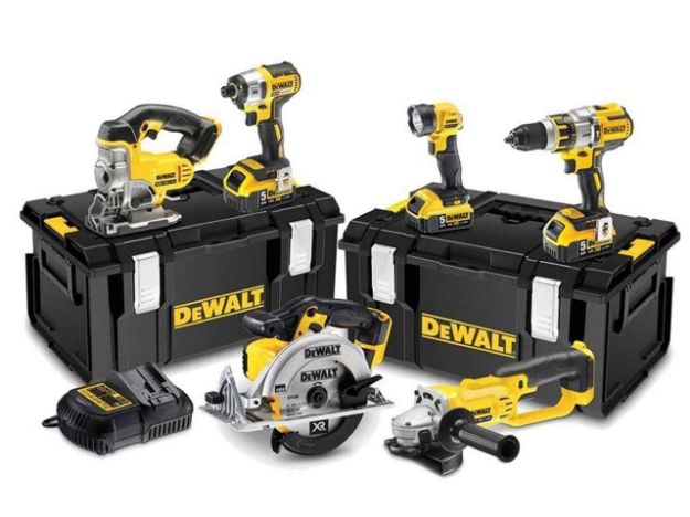 Picture of DEWALT DCK694P3 6pc 18V XR COMBO KIT INCLUDES DCD995 BRUSHLESS COMBI DRILL 3 SPEED, DCF886 BRUSHLESS IMPACT DRIVER, DCS391 CIRCU