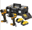 Picture of Dewalt DCK2050H2T-GB 18v XR G3 Compact Brushless Twin Kit DCD805/DCF850 c/w 2 x 5.0Ah Powerstack