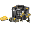 Picture of Dewalt DCK276T2T 2Pc 18V XR Brushless Combo Kit Includes DCD996 3 Speed Combi Drill & DCF887 3 Speed Impact Driver C/W 2 x 6.0Ah Flexvolt Li-ion Batteries & Fast Charger In T-stak Box