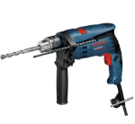 Picture of BOSCH GSB 1600RE 220V 1 SPEED IMPACT DRILL 701W, 0-3000rpm, 1.6Kg 0-26270bpm