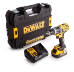 Picture of Dewalt DCD796P1 18V XR Brushless 2 Speed Combi Drill 70nm 460w 0-2000rpm 1.8kg C/W 1 x 5.0Ah Li-ion Battery & Charger In T-stak Box