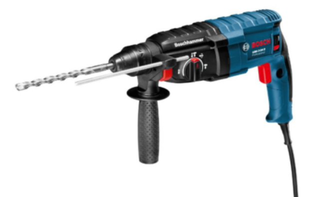 Picture of BOSCH GBH 2-24D 110V 800W 24MM 3 MODE SDS PLUS COMBINATION DRILL  0-950rpm 0-4700bpm 2.7j 2.9kg